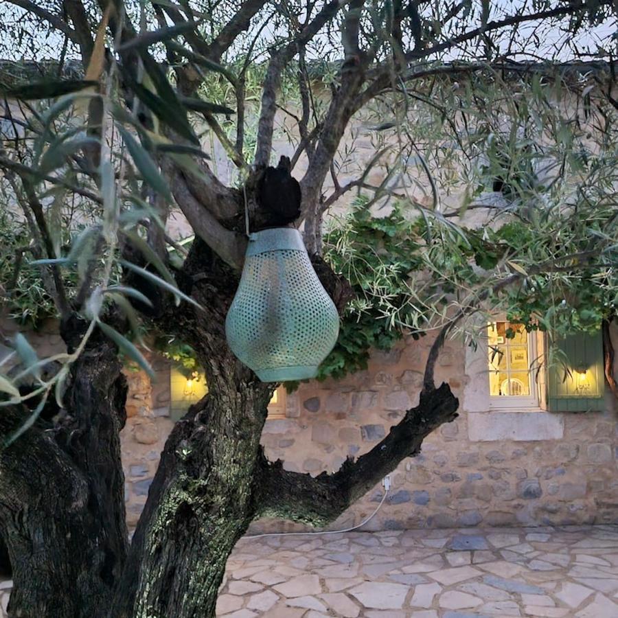 Villa Charmante A Lussan Avec Piscine Privee Et Jardin Closa Exteriér fotografie