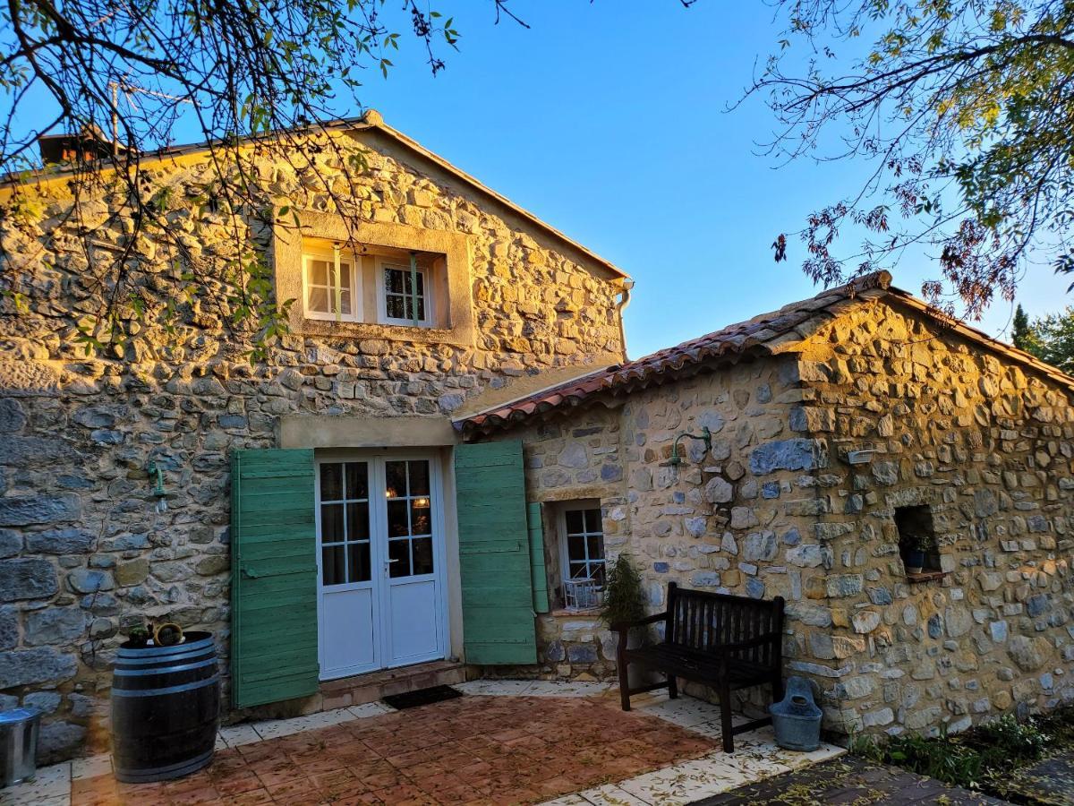 Villa Charmante A Lussan Avec Piscine Privee Et Jardin Closa Exteriér fotografie