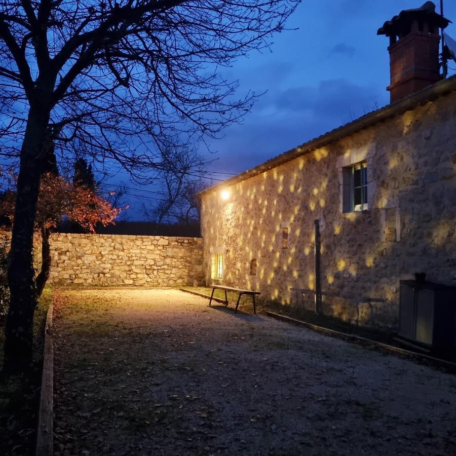 Villa Charmante A Lussan Avec Piscine Privee Et Jardin Closa Exteriér fotografie